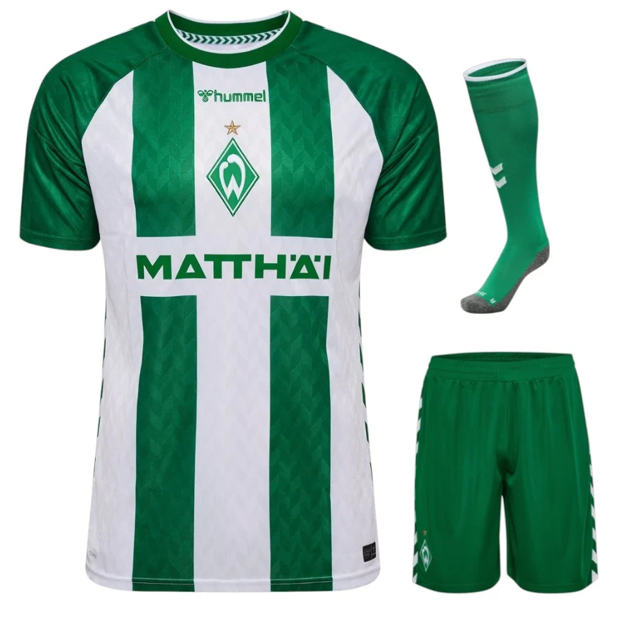 Maillot Kit Enfant Werder Bremen Domicile 2026 2027 (1)