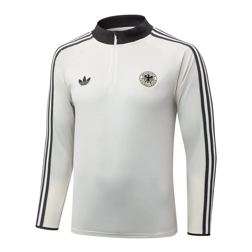 Survetement Allemagne Training 2026 2027 Blanc Cassé