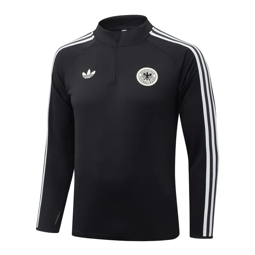 Survetement Allemagne Training 2026 2027 Noir Blanc