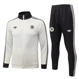 Survetement Allemagne Veste 2026 2027 Blanc Cassé