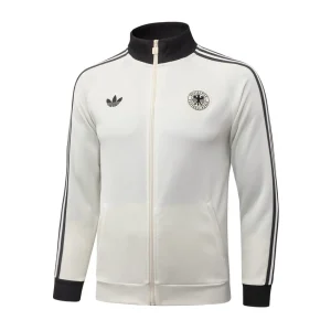 Survetement Allemagne Veste 2026 2027 Blanc Cassé