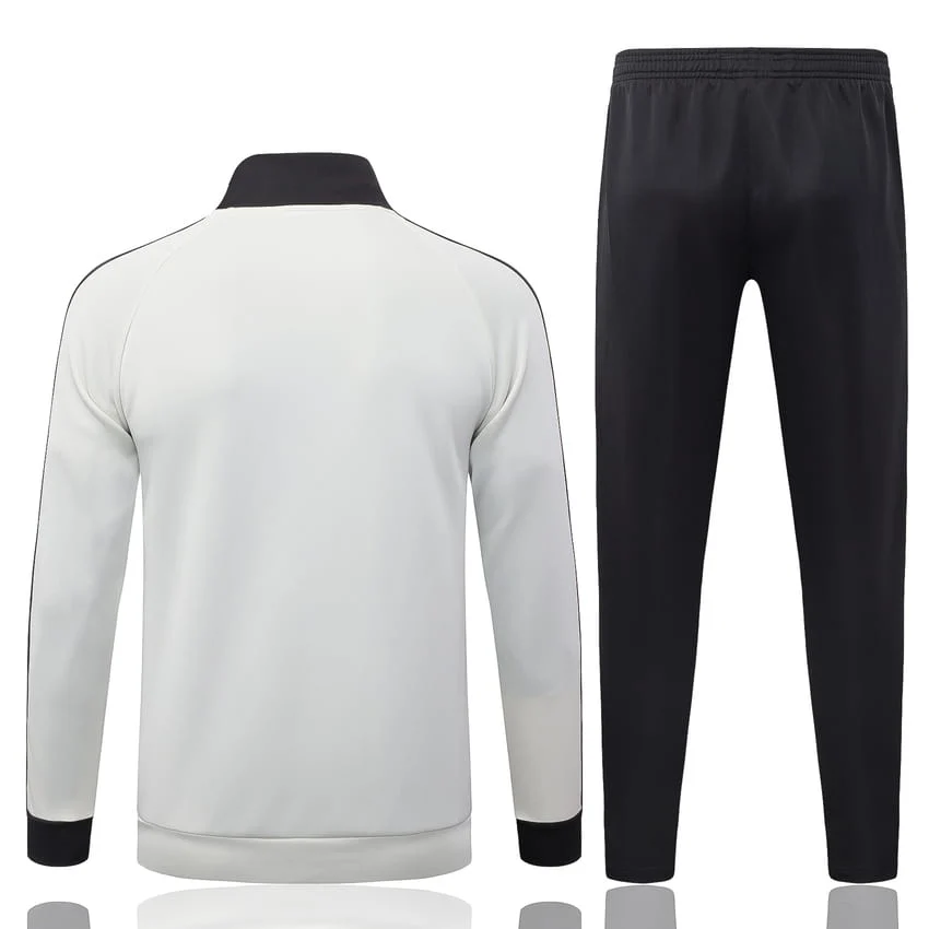 Survetement Allemagne Veste 2026 2027 Blanc Cassé