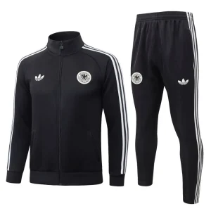 Survetement Allemagne Veste 2026 2027 Noir Blanc