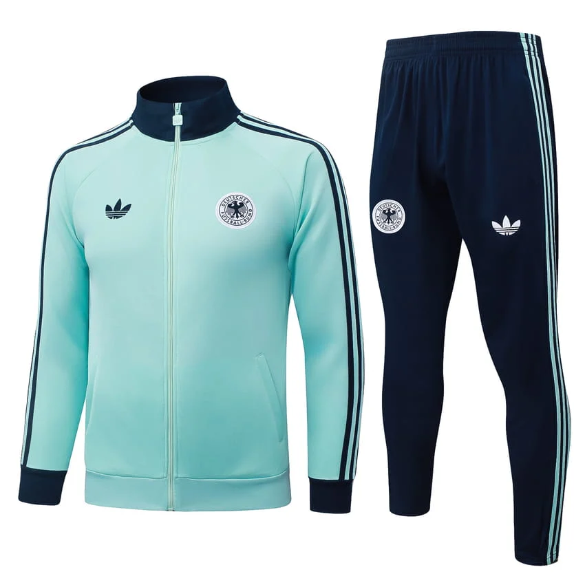 Survetement Allemagne Veste 2026 2027 Vert Clair