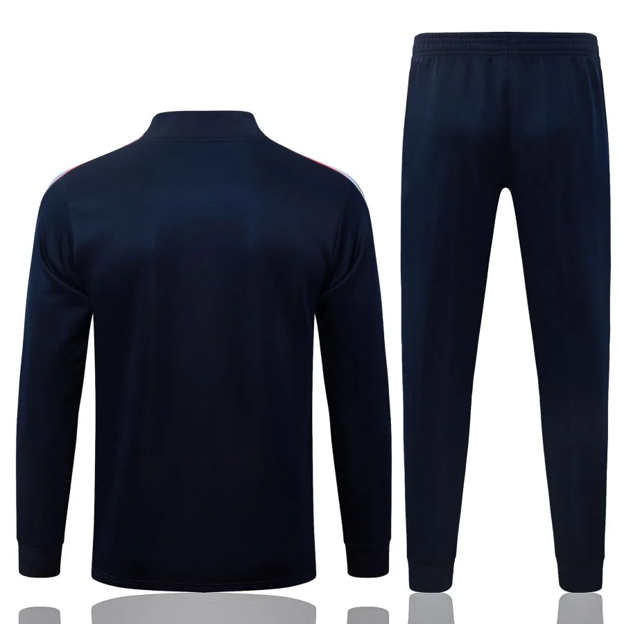Survetement Angleterre Veste 2026 2027 Bleu Marine (2)
