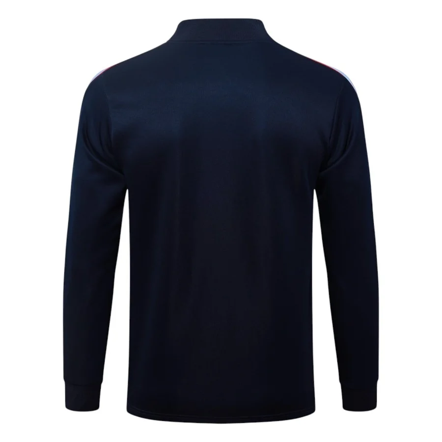 Survetement Angleterre Veste 2026 2027 Bleu Marine (3)