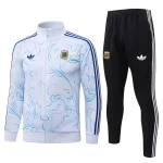 Survetement Argentine Veste 2026 2027 Blanc Motif