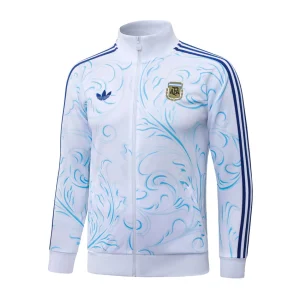 Survetement Argentine Veste 2026 2027 Blanc Motif