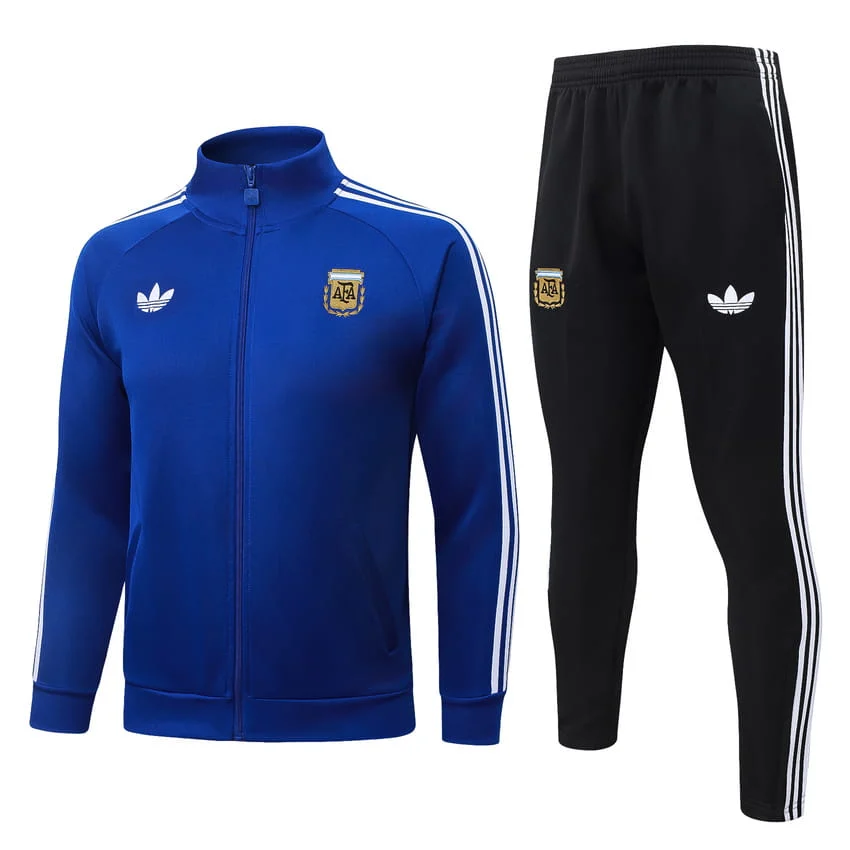 Survetement Argentine Veste 2026 2027 Bleu Océan