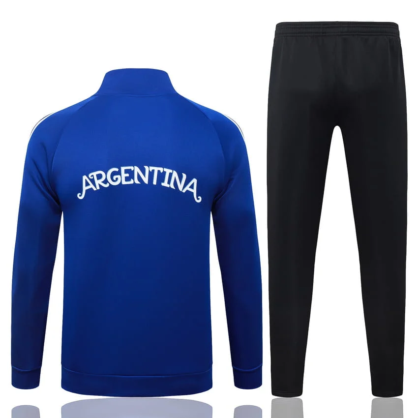 Survetement Argentine Veste 2026 2027 Bleu Océan
