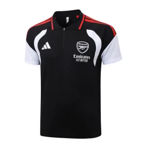 Survetement Arsenal Polo 2026 2027 Noir Rouge