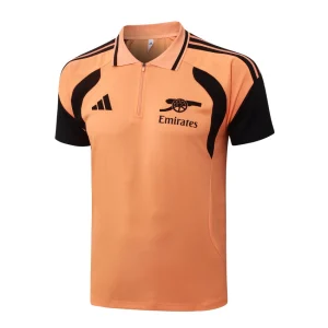 Survetement Arsenal Polo 2026 2027 Orange Noir