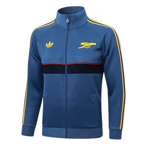 Survetement Arsenal Veste 2026 2027 Bleu Jaune (3)