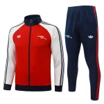 Survetement Arsenal Veste 2026 2027 Rouge Blanc