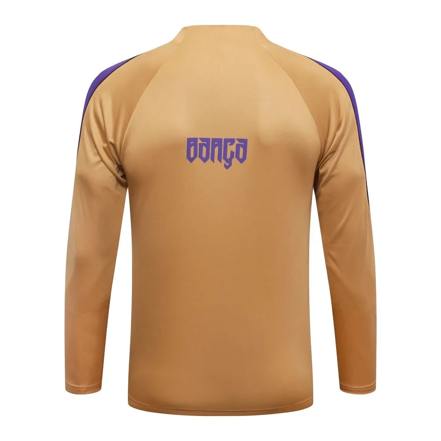 Survetement Barca Training 2026 2027 Beige Violet (3)