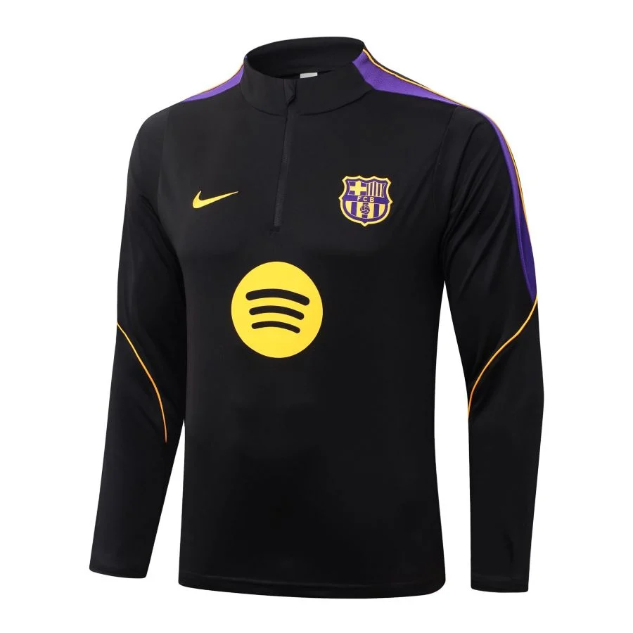Survetement Barca Training 2026 2027 Noir (4)