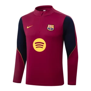 Survetement Barca Training 2026 2027 Rouge Foncé