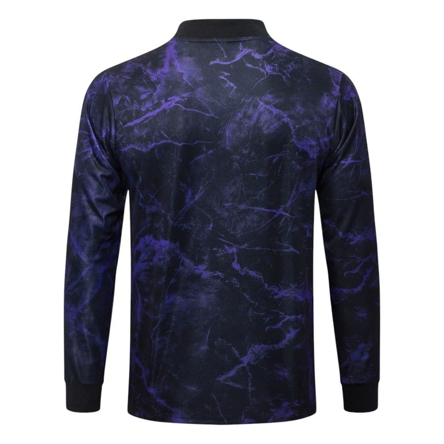Survetement Barca Veste 2025 2026 Noir Violet (3)
