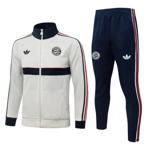 Survetement Bayern Munich Veste 2026 2027 Blanc Bleu (1)