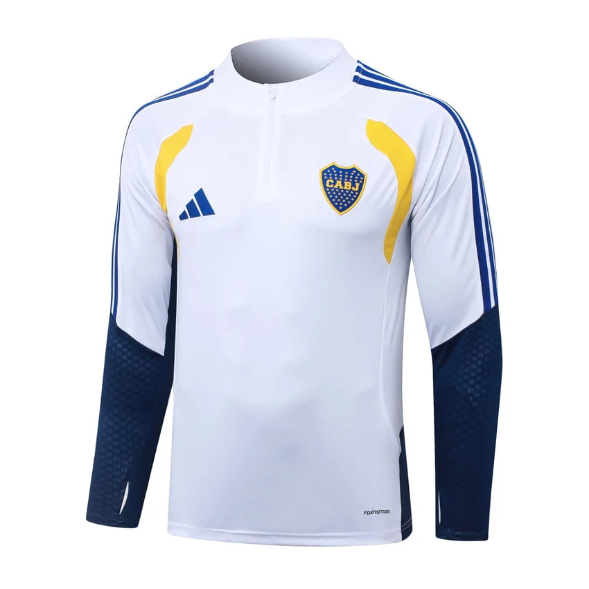 Survetement Boca Junior Training 2026 2027 Bleu Blanc