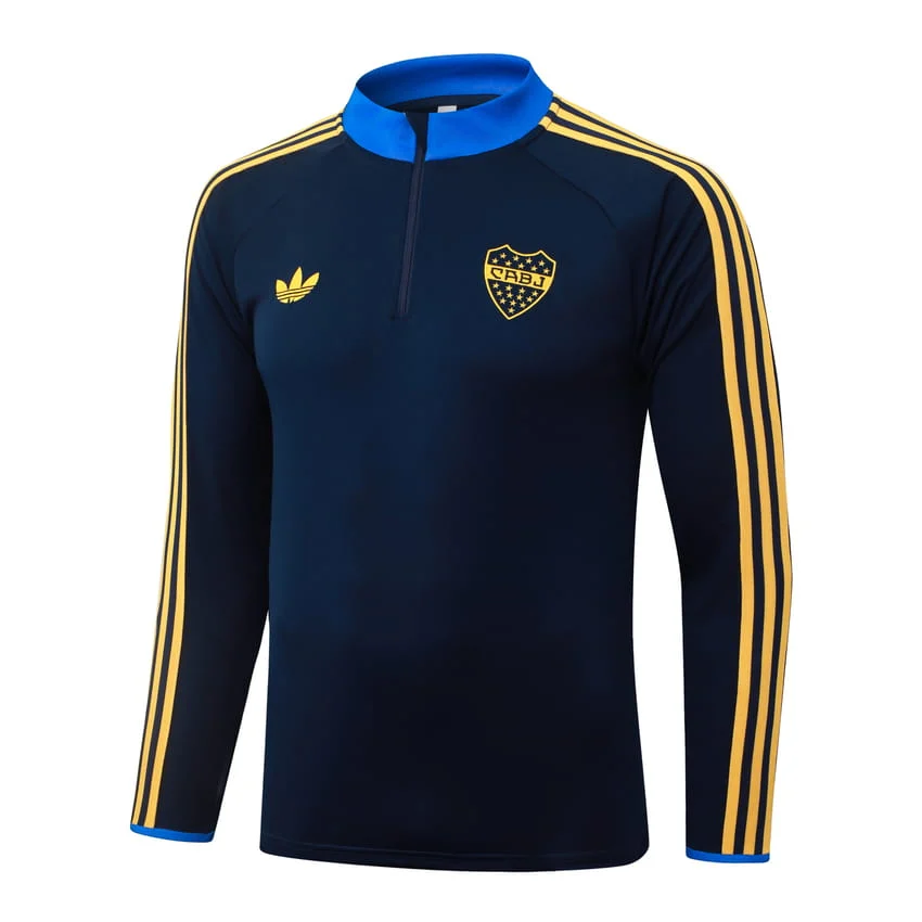 Survetement Boca Junior Training 2026 2027 Bleu Sombre