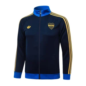 Survetement Boca Junior Veste 2026 2027 Bleu Sombre
