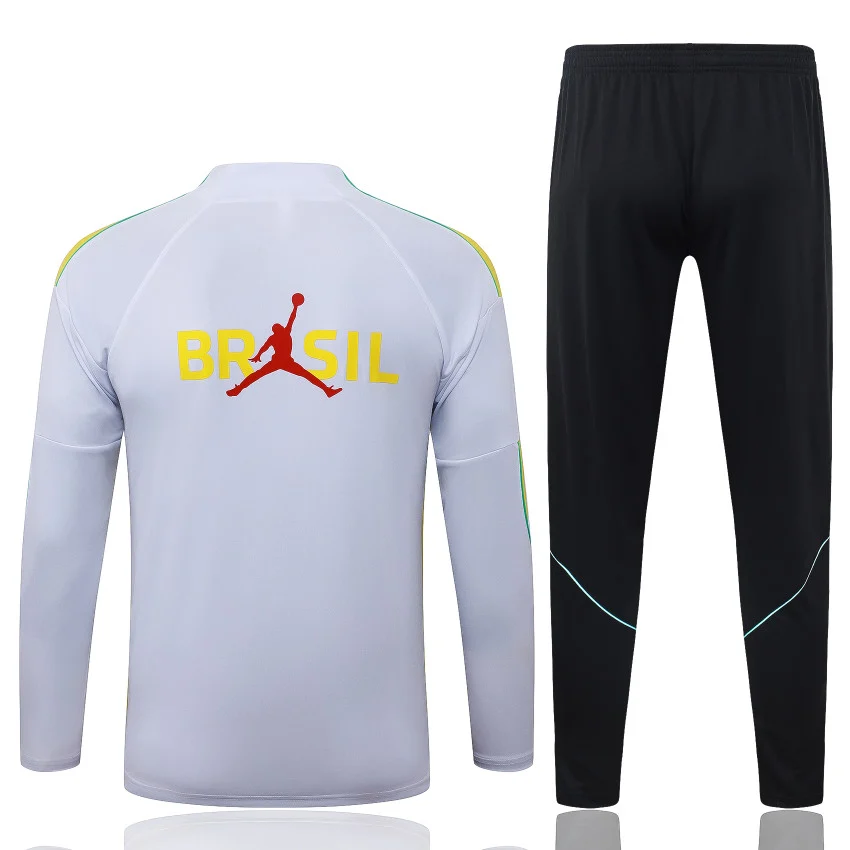 Survetement Bresil Training 2026 2027 Blanc