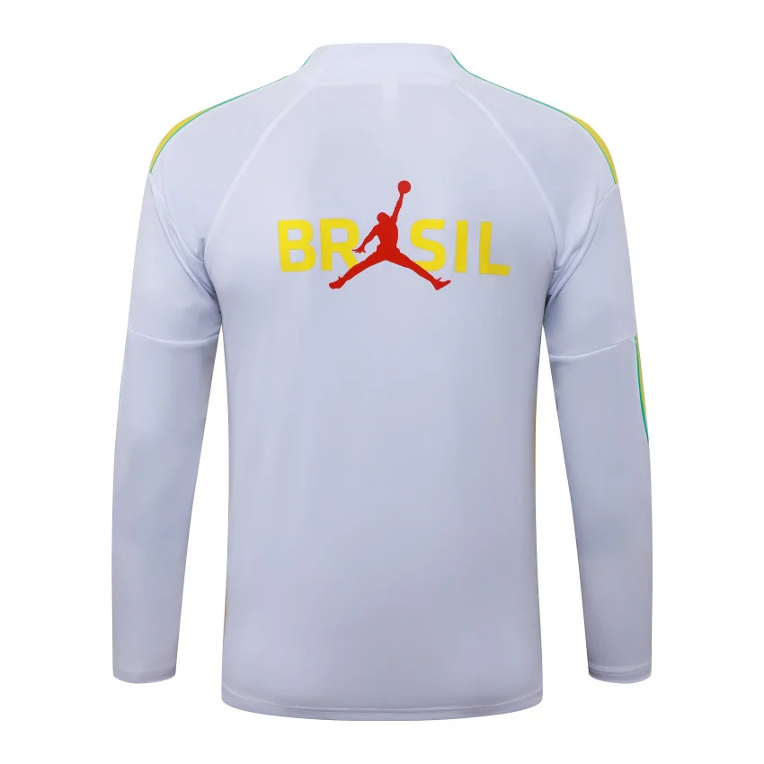 Survetement Bresil Training 2026 2027 Blanc
