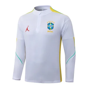 Survetement Bresil Training 2026 2027 Blanc