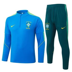 Survetement Bresil Training 2026 2027 Bleu Ciel
