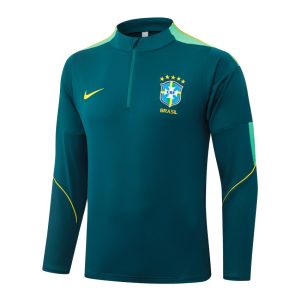 Survetement Bresil Training 2026 2027 Vert Foncé