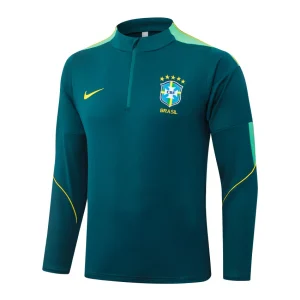 Survetement Bresil Training 2026 2027 Vert Foncé