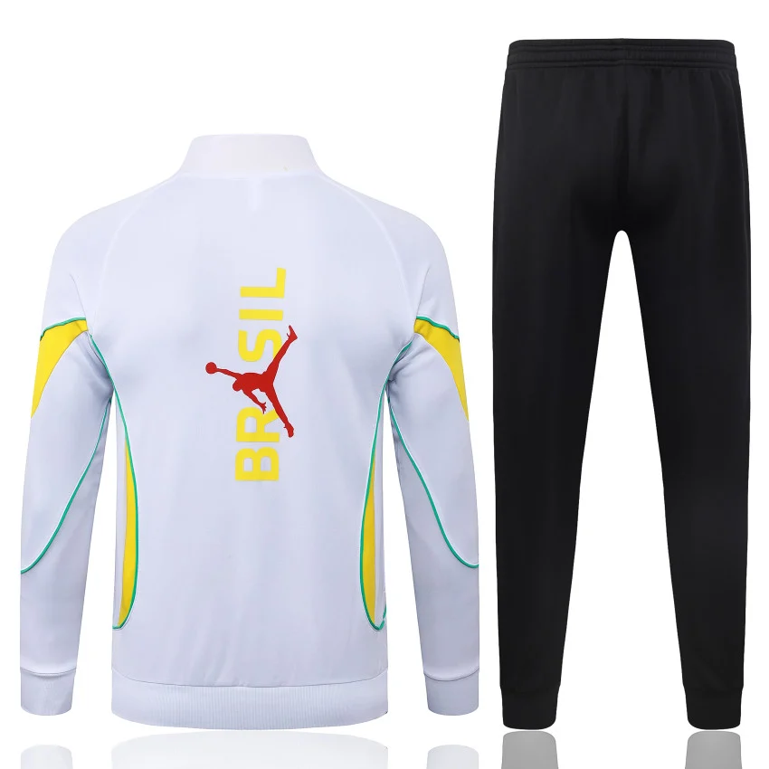Survetement Bresil Veste 2026 2027 Blanc