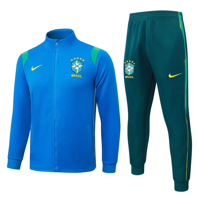Survetement Bresil Veste 2026 2027 Bleu Ciel
