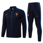Survetement Equipe de France Veste 2026 2027 Bleu Sombre
