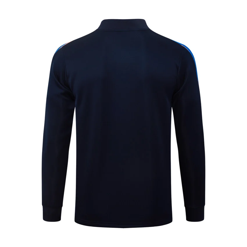 Survetement Equipe de France Veste 2026 2027 Bleu Sombre