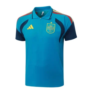Survetement Espagne Polo 2026 2027 Bleu Clair