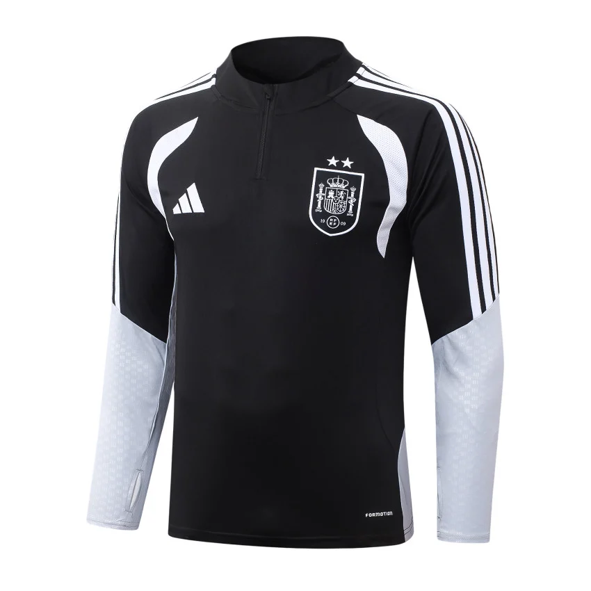 Survetement Espagne Training 2 Etoiles 2026 2027 Noir Nuit