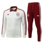 Survetement Espagne Veste 2026 2027 Blanc Rouge