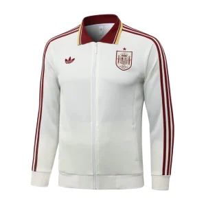 Survetement Espagne Veste 2026 2027 Blanc Rouge