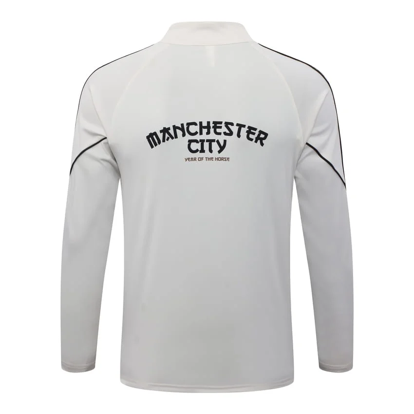 Survetement Manchester City Training 2026 2027 Blanc Creme