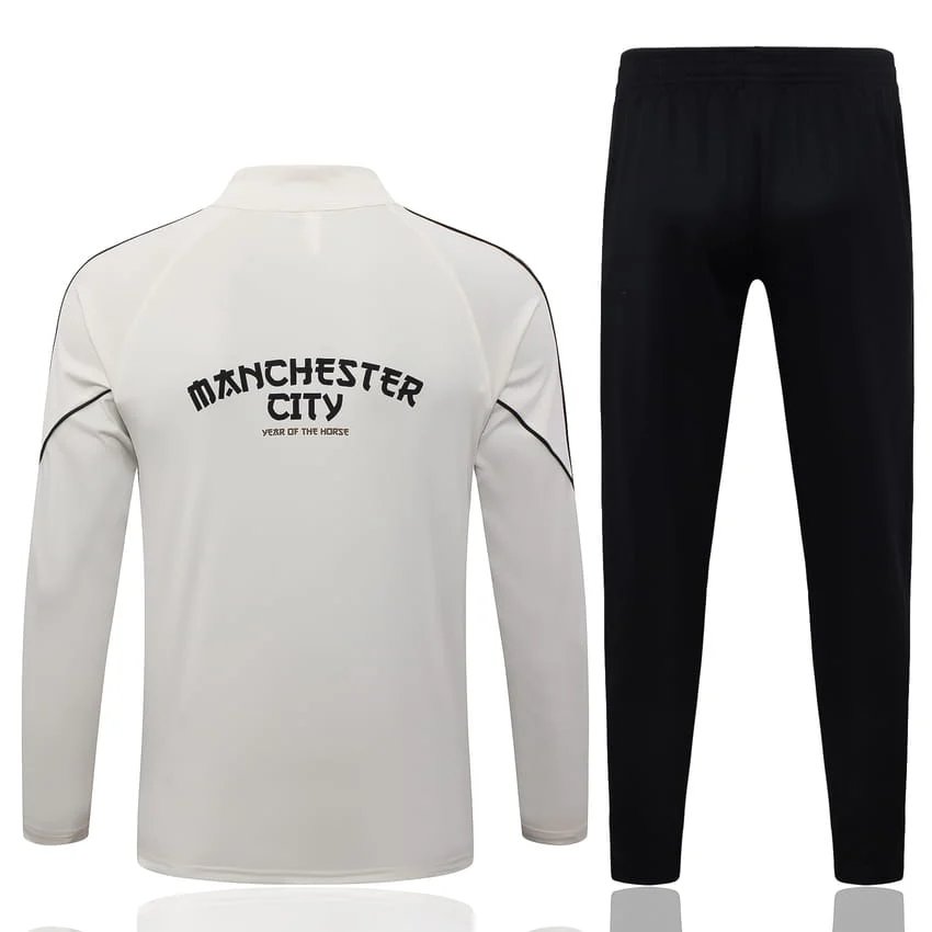 Survetement Manchester City Training 2026 2027 Blanc Creme