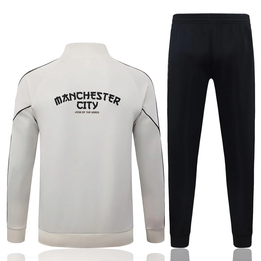 Survetement Manchester City Veste 2026 2027 Blanc Creme