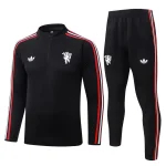 Survetement Manchester United Training 2026 2027 Noir Sombre