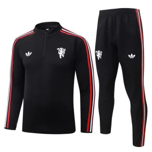 Survetement Manchester United Training 2026 2027 Noir Sombre