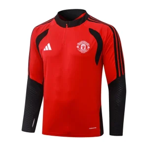 Survetement Manchester United Training 2026 2027 Rouge Noir