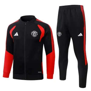 Survetement Manchester United Veste 2026 2027 Noir Charbon (3)