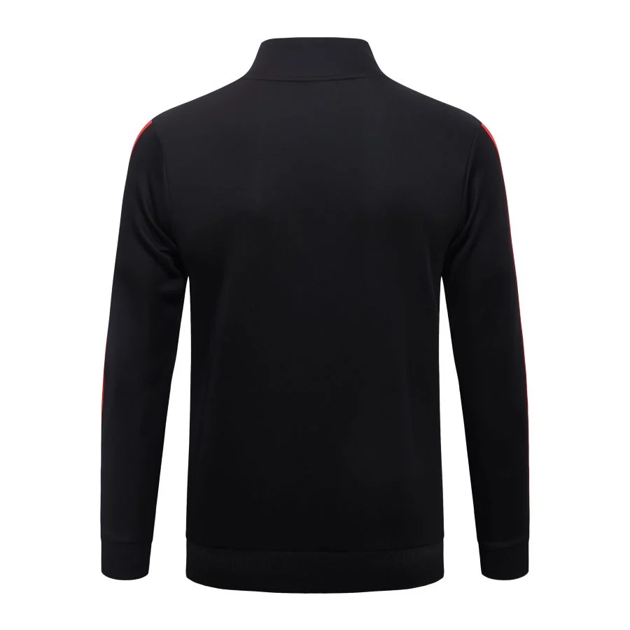 Survetement Manchester United Veste 2026 2027 Noir Rouge (3)