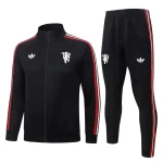 Survetement Manchester United Veste 2026 2027 Noir Sombre