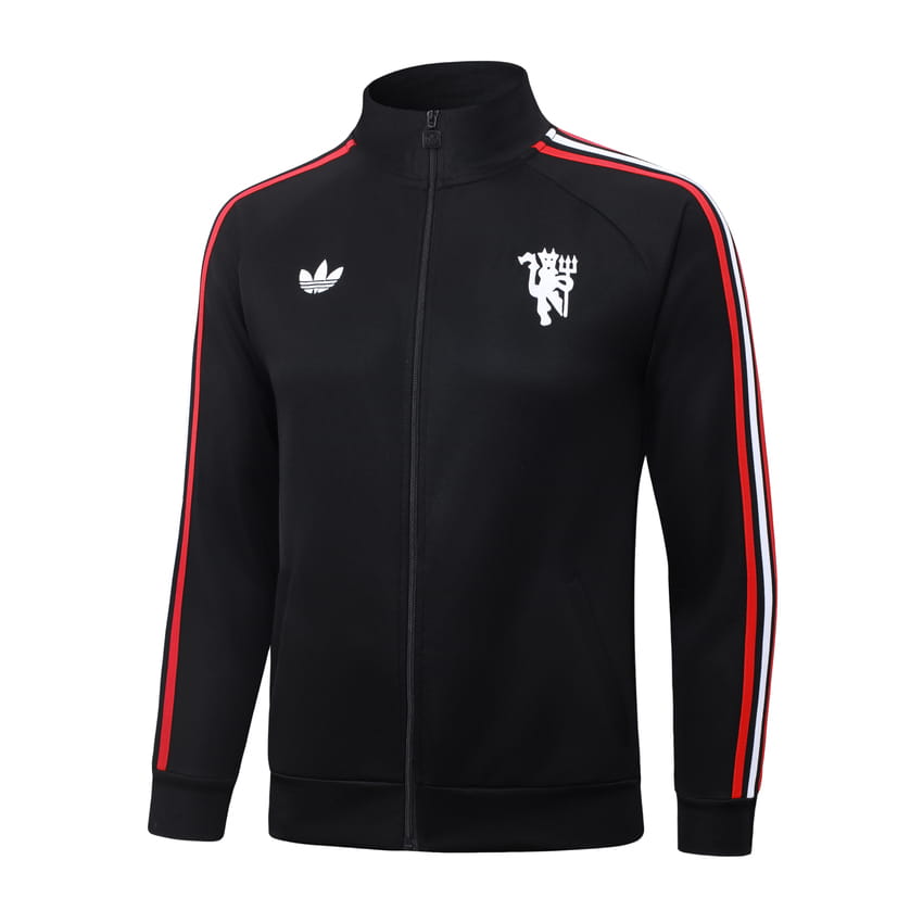 Survetement Manchester United Veste 2026 2027 Noir Sombre